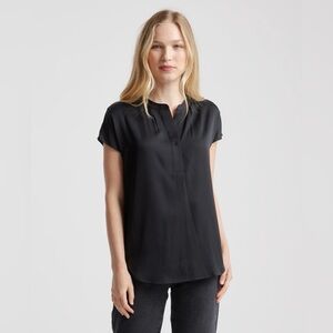 Quince | Washable Stretch Silk Dolman Sleeve
Blouse